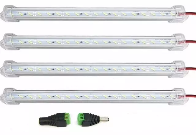 4X 50Cm 12V 8520 Led Strip Light Bar Caravan 4Wd Camping Boat Tent Ute Tool Box 2