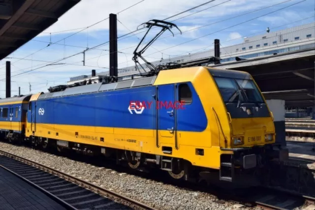 Photo  Belgian Railway - Ns Class E186 Bombardier Traxx Bo-Bo Noe186 001 (2)