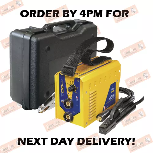 GYS GYSMI 160P ARC INVERTER WELDER 160 AMP 230v c/w CASE & WELDING LEAD 2 YEAR