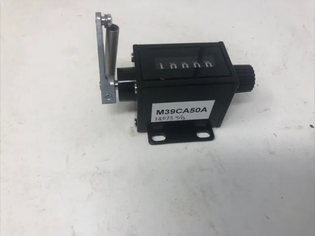 Hecon Counter Hand Drive 5 Digit Counting Rotation  M39Ca50A - Nos