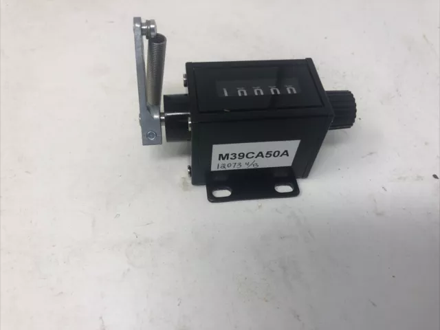 Hecon Counter Hand Drive 5 Digit Counting Rotation M39Ca50A - Nos Hecon Counter Hand Drive 5 Digit Counting Rotation M39Ca50A - Nos