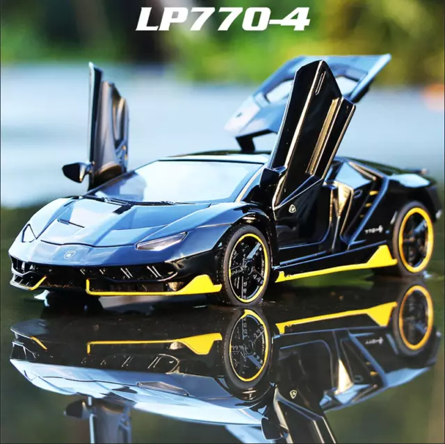 1:32 Lamborghini Centenario LP770-4 Diecast Sound&Light Alloy Car Model Toy Gift
