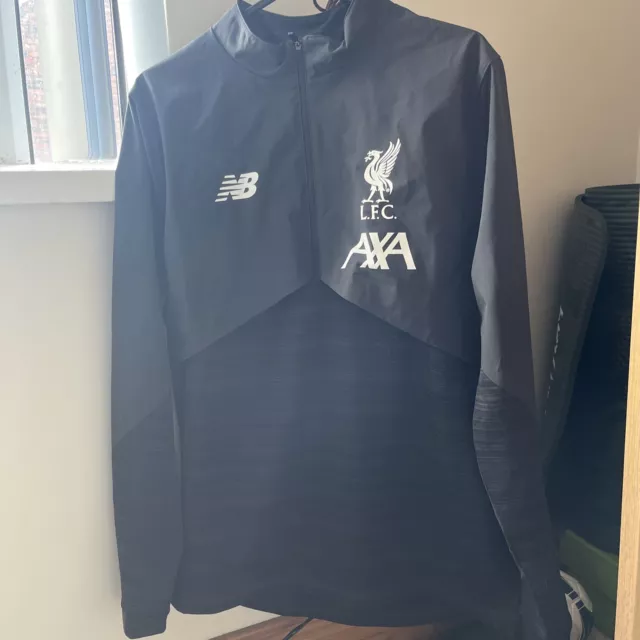 MENS LIVERPOOL FC 1 4 Zip Size Medium Training Drill Top New Balance Vectorspeed 15.00 PicClick UK