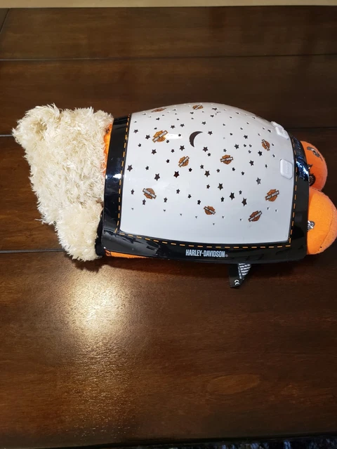 Harley Davidson Teddy Bear Night Light Stars And Moon Glow BABY