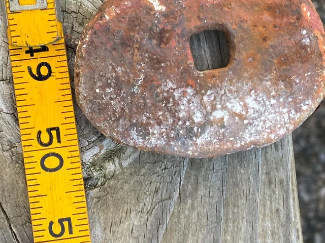 2 Cast Iron Barn Strap Hinges 46.5 50.5" Gate wrought Architectural Salvage 12