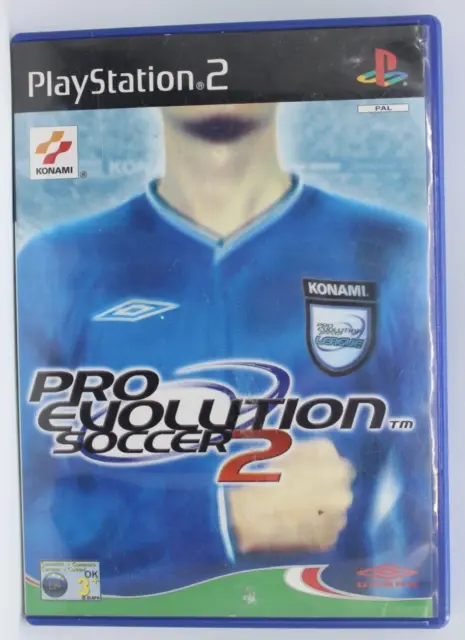 Pes Pro Evolution Soccer 2 Konami Playstation 2 Ps2 Con Libretto