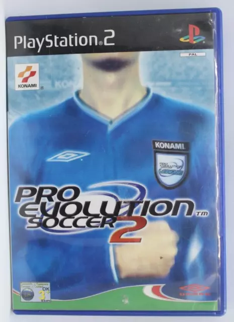 Pes Pro Evolution Soccer 2 Konami Playstation 2 Ps2 Con Libretto