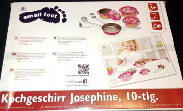 schmall foot Kinder Kochgeschirr Josephine 10-tlg neu 2