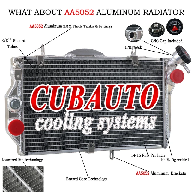 ALUMINIUM RADIATOR FOR Honda CBR1100 CBR1100XX Super Blackbird 97-08 ...