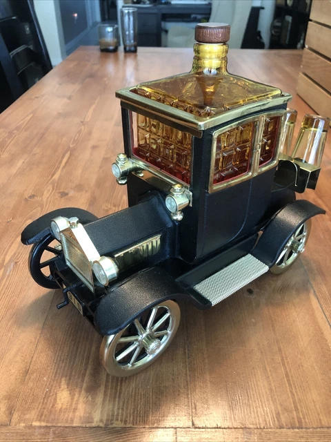 Vintage Ford 1915 Model T Car Musical Decanter & Shot Glass Bar Set, Japan Vintage Ford 1915 Model T Car Musical Decanter & Shot Glass Bar Set, Japan