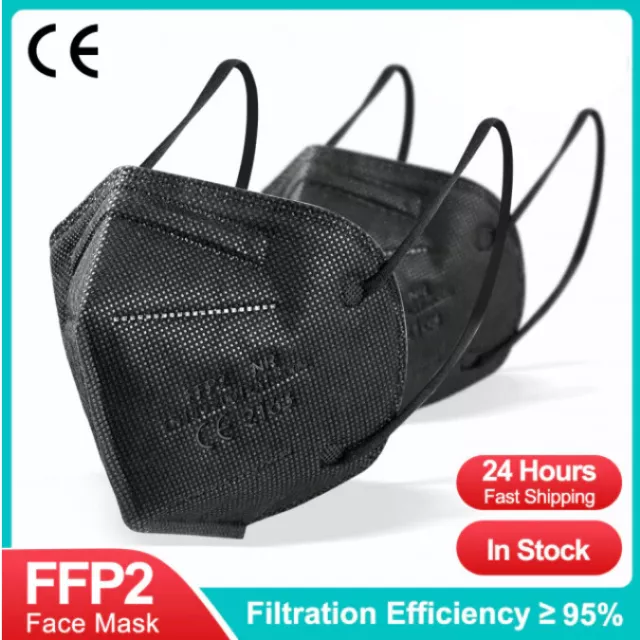 FFPII Filter K95 CE Certified Protective Mask Lot 5 Layers Women Men 3