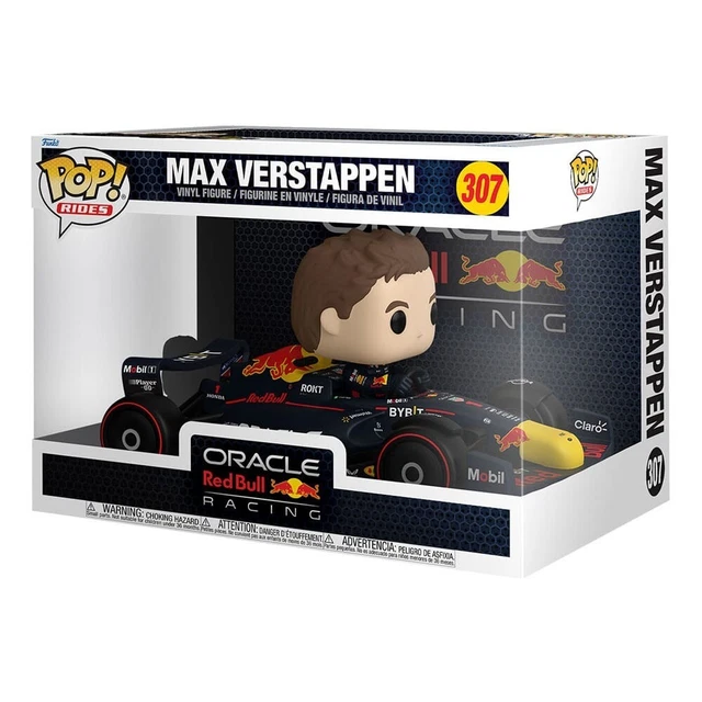 Funko Pop! Rides Super Deluxe: Max Verstappen With RB20 – Vinyl Racing Figure Collectible | Gift For F1 Fans