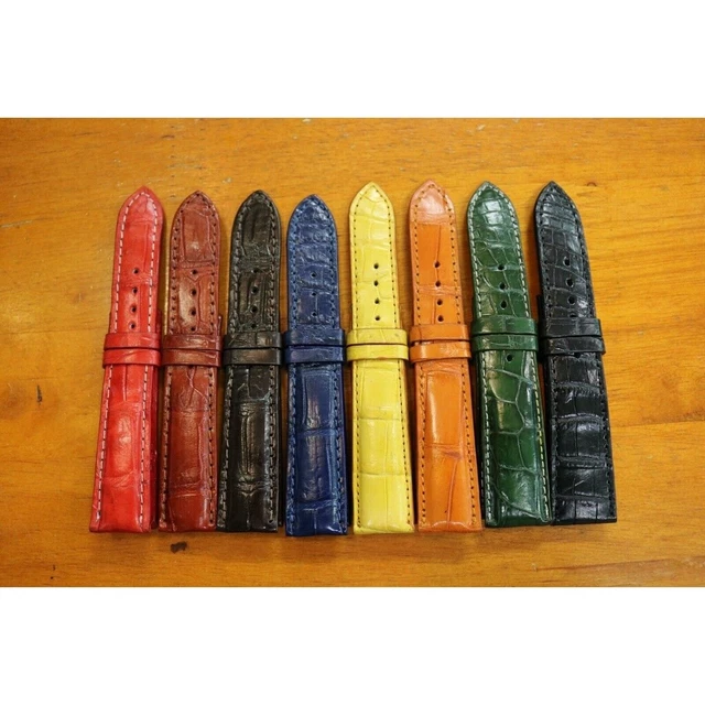 Wholesale Discount Crocodile Leather Watches Band AB011012/F546-CROCD_K0009193 main image 1