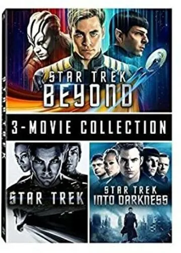 Star Trek: 3-Movie Collection [New DVD] 3 Pack, Ac-3/Dolby Digital, Amaray Cas