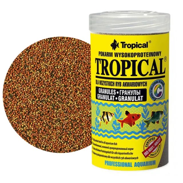 Tropical Granules | High Protein Granules Food for All Aquarium Fish