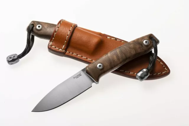 LionSTEEL M1 Walnut Outdoor Hunting Camping Fixed Blade Knife