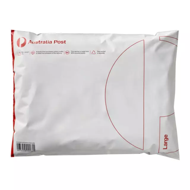 Australia Post MyPost Business Flat Rate Satchel Large – 100 Pack