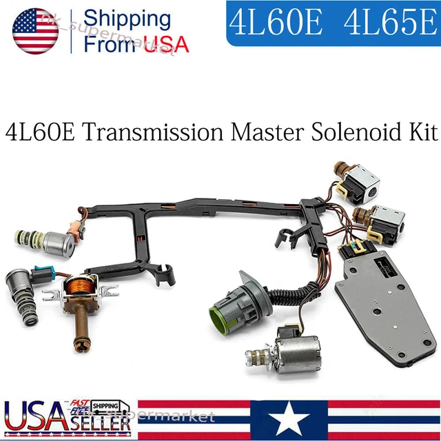 4L60E TRANSMISSION MASTER Solenoid Kit for GM EPC Shift BJ.20032006