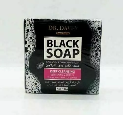 Dr.Davey Black Soap 100g Livraison gratuite dans le monde entier