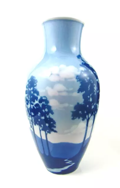 Jugendstil Vase von Metzler & Ortloff Kunstporzellan