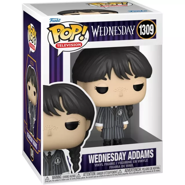 MINT! Wednesday Addams #1309 Funko POP! Television Netflix Series 2
