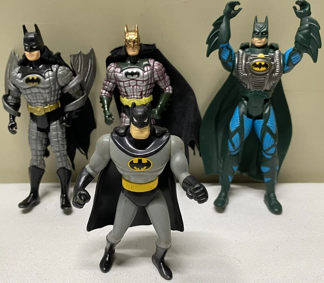 4 Vtg Batman Action Figures Lot MANTA RAY/LASER/RADAR SCOPE Adventure Toys 4 Vtg Batman Action Figures Lot MANTA RAY/LASER/RADAR SCOPE Adventure Toys