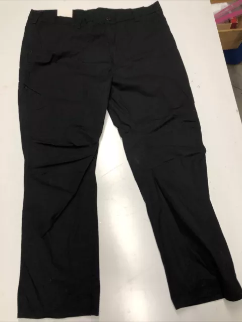 GENUINE DICKIES MENS Flex Ripstop Range Pants Regular Fit Black Size ...