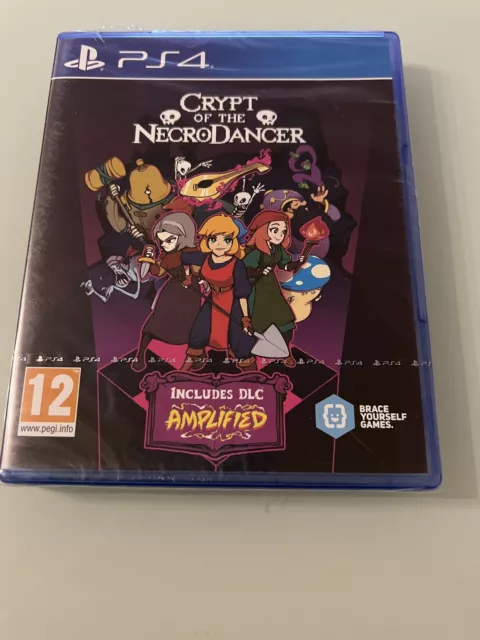 jeu playstation 4 ps4 neuf blister crypt of the necrodancer + dlc amplified