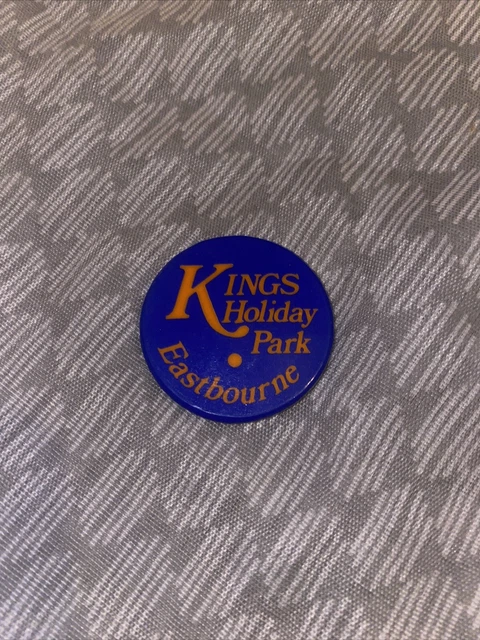 1970S KING'S HOLIDAY Park Eastbourne Tin Badge. #2 £2.00 - PicClick UK