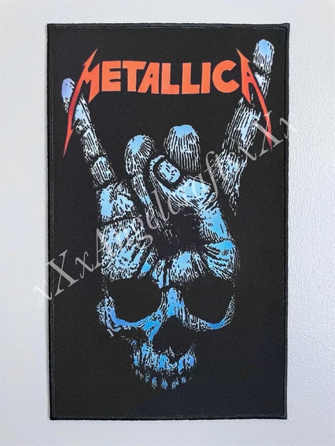 Large Sew On Printed Back Patch ~ Jacket Bag ~ Metallica