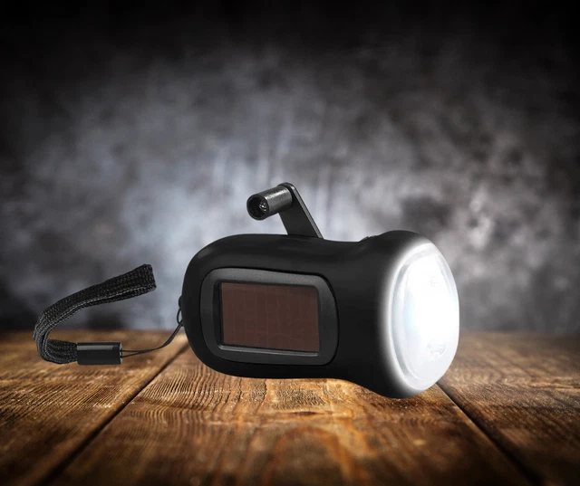 Lampe Portable Dynamo Varta ABS – Lampe De Secours Compacte, Neuve Sous Blister