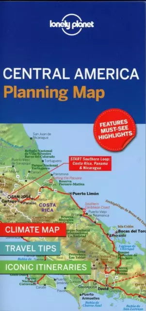Central America Planning Map | englisch
