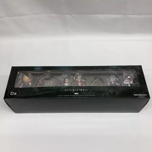 Final Fantasy VII FF7 Rebirth Kuji Prize-D Mini Figure set SQUARE ENIX Japan