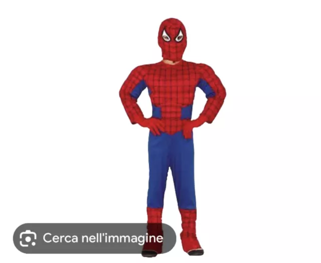 Vestito carnevale spiderman new arrivals