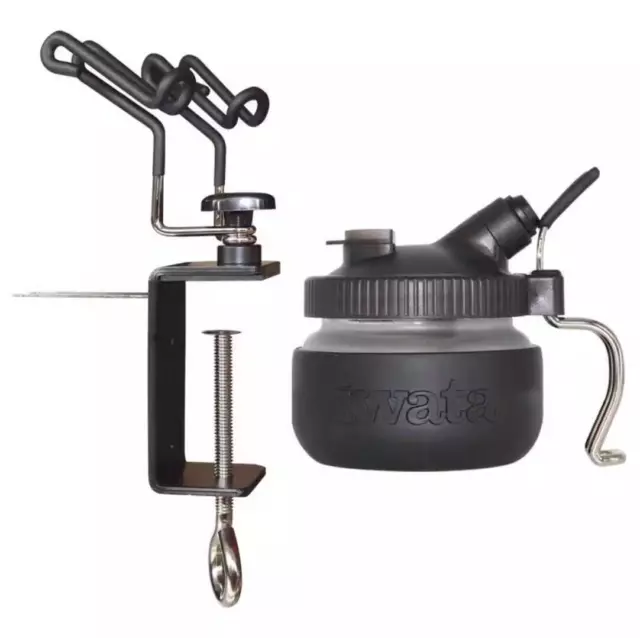 Anest Iwata Cl300 Universal Spray Out Pot & Ah400 Universal Airbrush Holder
