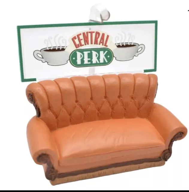 NEW 2022 HALLMARK Friends Central Perk Cafe Couch Christmas Ornament 6