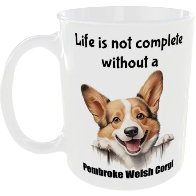 Pembroke Welsh Corgi  Mug Dog Breed Owner Gift Coffee Tea Cup Pet Lovers Canine