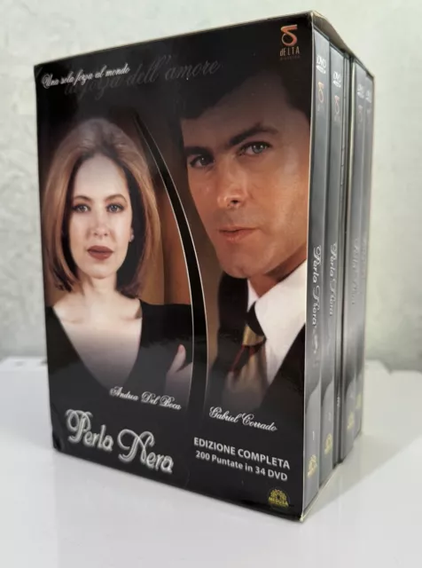 Perla Nera Telenovela 34 DVD Completa Originale Delta Pictures