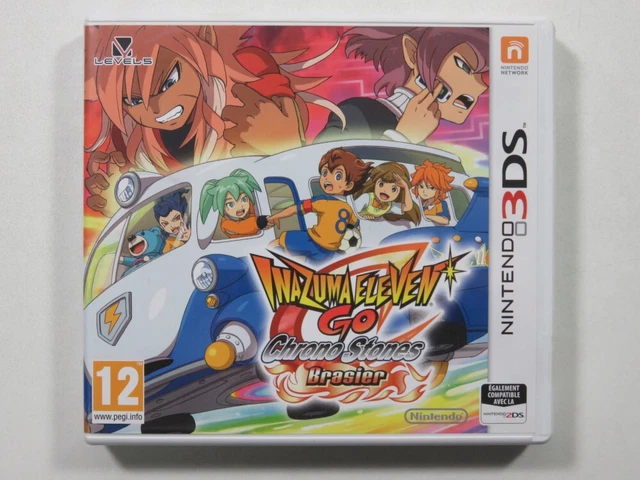 INAZUMA ELEVEN GO Chrono Stones Brasier Nintendo 3Ds Pal-Fra Occasion