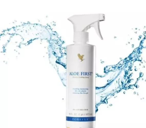 Aloe First 473 ml-pH-balanced spray-fast result-für Kopfhaut, Haare und Haut