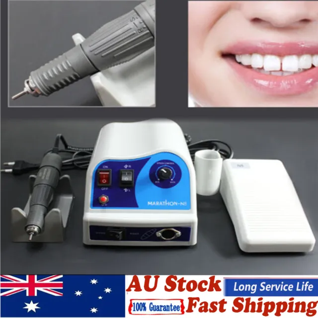 Electric Dental Lab Micro Motor Pro Marathon Style N3/N8+35/45k Rpm Handpiece AU