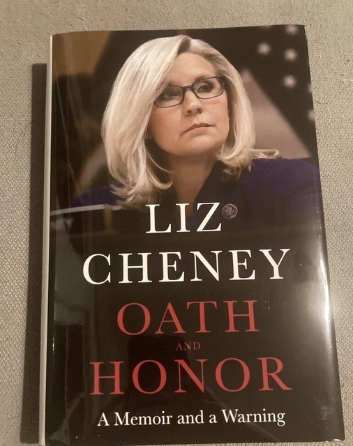 SIGNED OATH AND Honor By Liz Cheney 2023 New Book Hardcover £94.74
