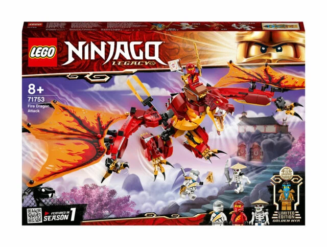 LEGO NINJAGO: L'ATTAQUE du dragon de feu (71753) EUR 69,00 - PicClick IT