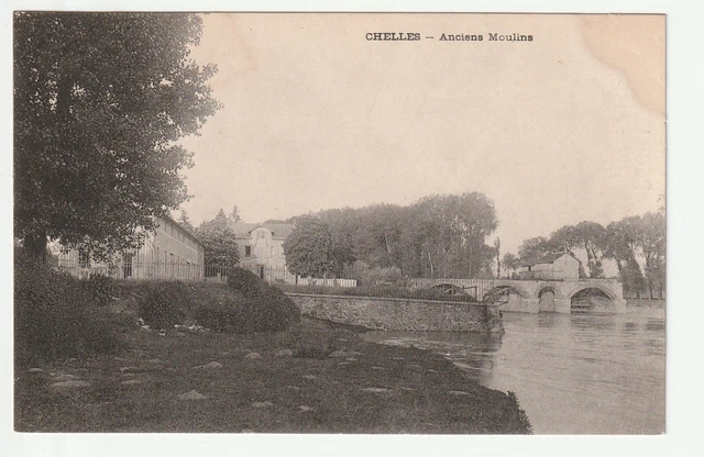 CHELLES - Seine & Marne - CPA 77 - the old mills