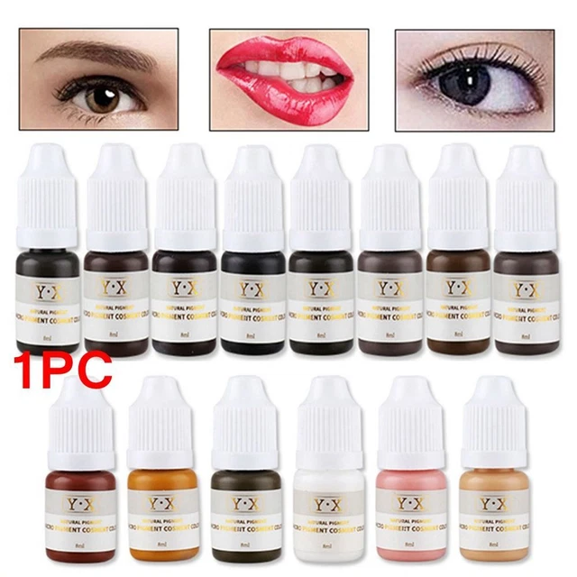 MakeUp Tattoo Ink Pigment Microblading Body Art Eyebrow Eyeliner Lipliner