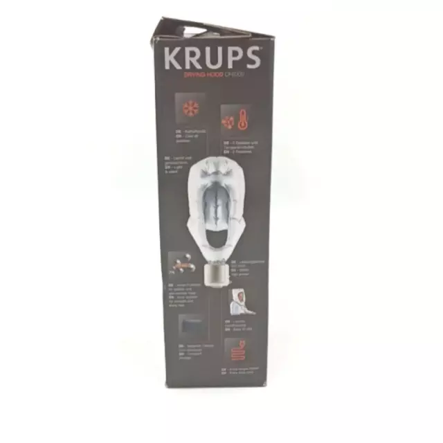 Krups Trockenhaube CF6000 Haartrockner Antistatikfunktion Ionic Schwebehaube Inn