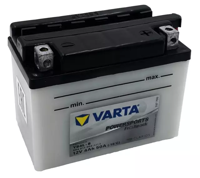 Varta YB4L-B, 12V 4Ah 504011