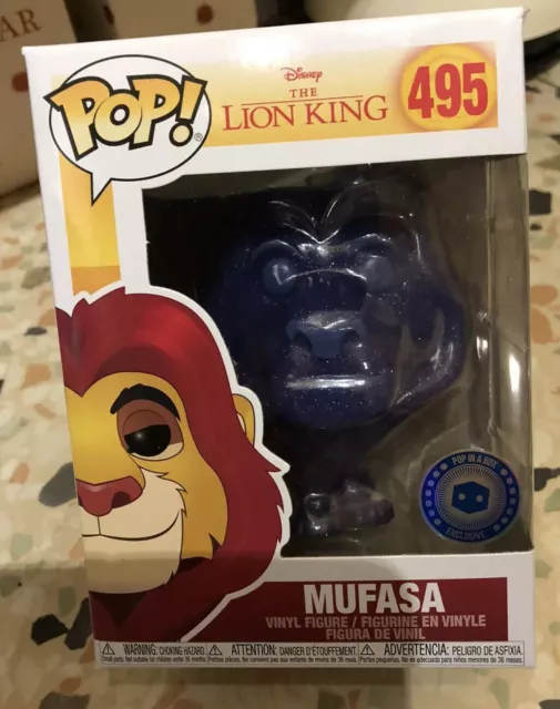 Figurine POP Disney Le Roi Lion Scar Flocked Exclusivité - Magic