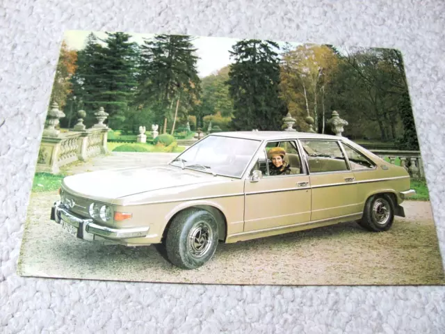 1980's TATRA 613 (CSSR) SALES BROCHURE