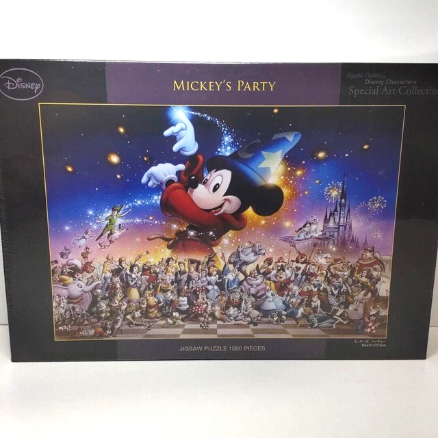 Disney Mickey's Party Tsuneo Sanda 1000 pcs Tenyo D-1000-431 20.1"x28.9" 2014 Disney Mickey's Party Tsuneo Sanda 1000 pcs Tenyo D-1000-431 20.1"x28.9" 2014